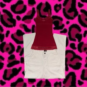 Dickies Women’s White Pants🤍